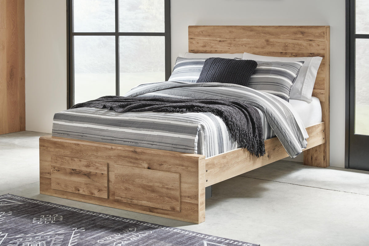Hyanna Full Storage Bed, Dresser, Mirror and Nightstand Signature Design by Ashley® Bedroom