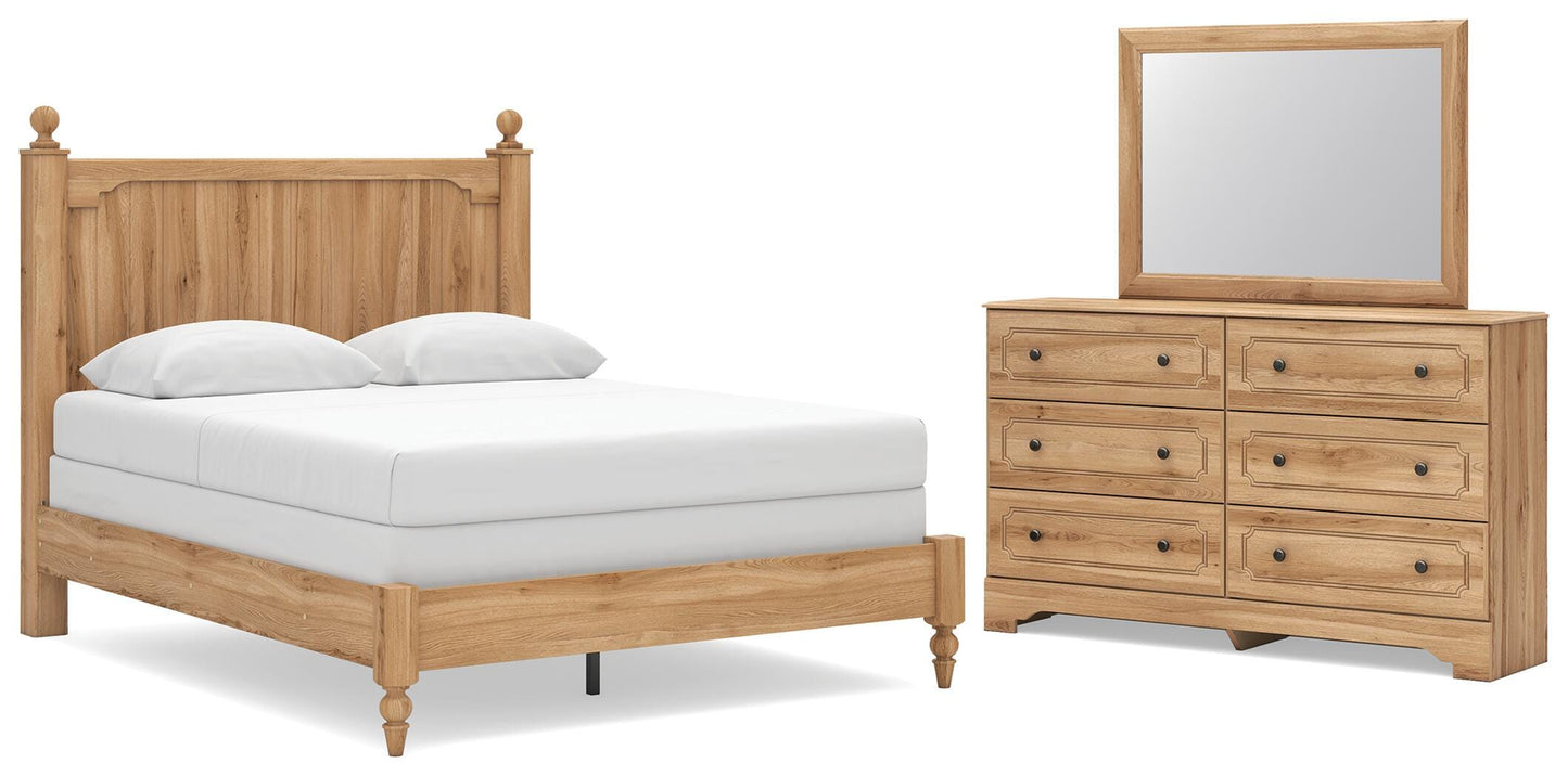 Aleaport Queen Panel Bed, Dresser and Mirror — 3-Piece Set Signature Design by Ashley® Bedroom