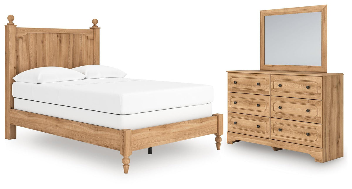 Aleaport Full Panel Bed, Dresser and Mirror — 3-Piece Set Signature Design by Ashley® Bedroom