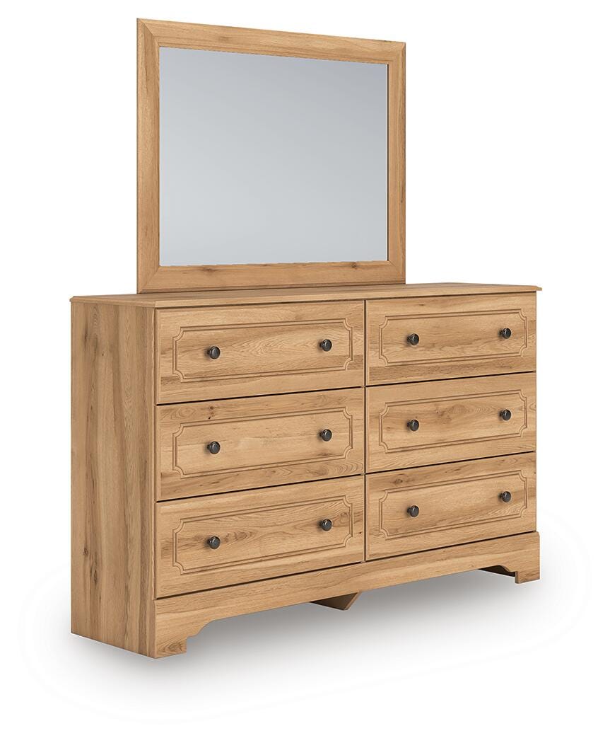Aleaport Twin Panel Bed, Dresser and Mirror — 3-Piece Set Signature Design by Ashley® Bedroom