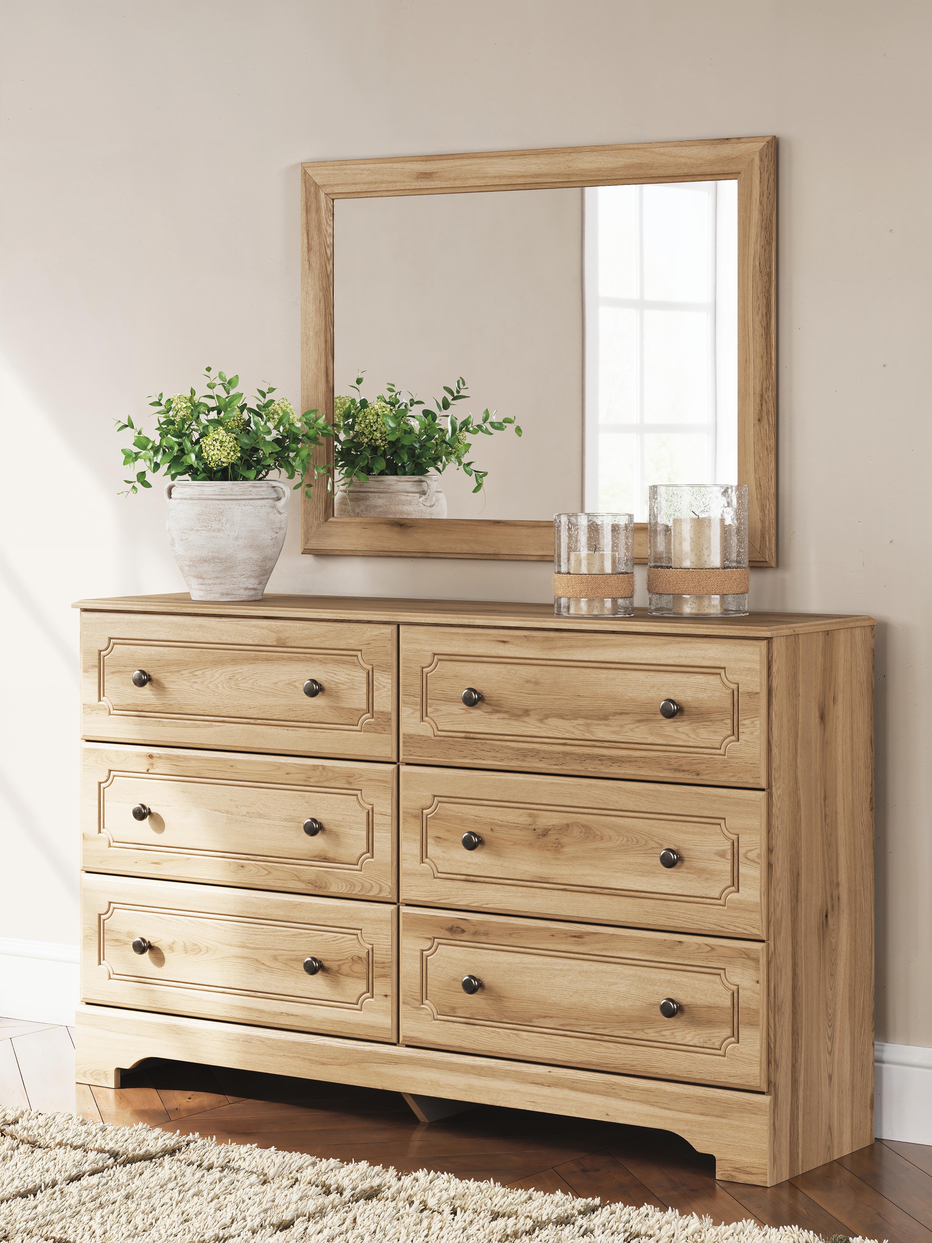 Aleaport Twin Panel Bed, Dresser and Mirror — 3-Piece Set Signature Design by Ashley® Bedroom