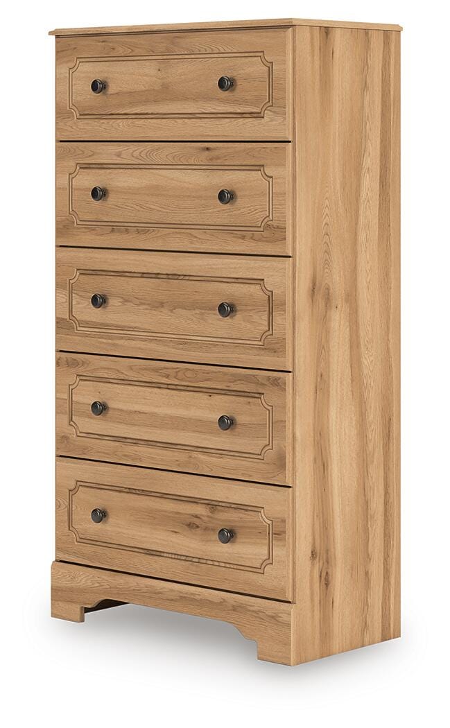 Aleaport Full Panel Bed, Dresser, Mirror, Chest & Nightstand — 5-Piece Signature Design by Ashley® Bedroom