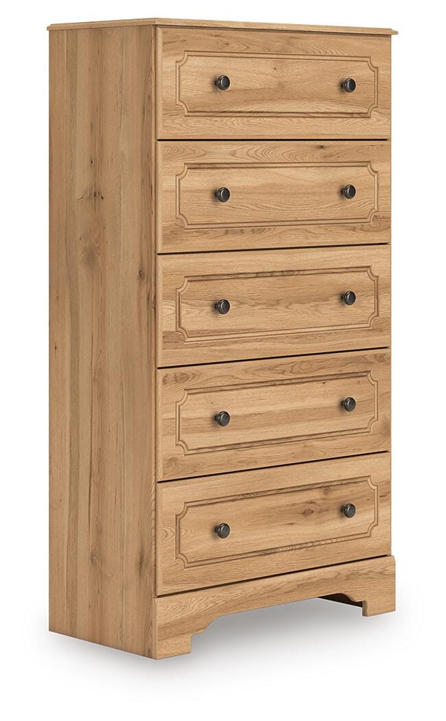 Aleaport Full Panel Bed, Dresser, Mirror, Chest & Nightstand — 5-Piece Signature Design by Ashley® Bedroom