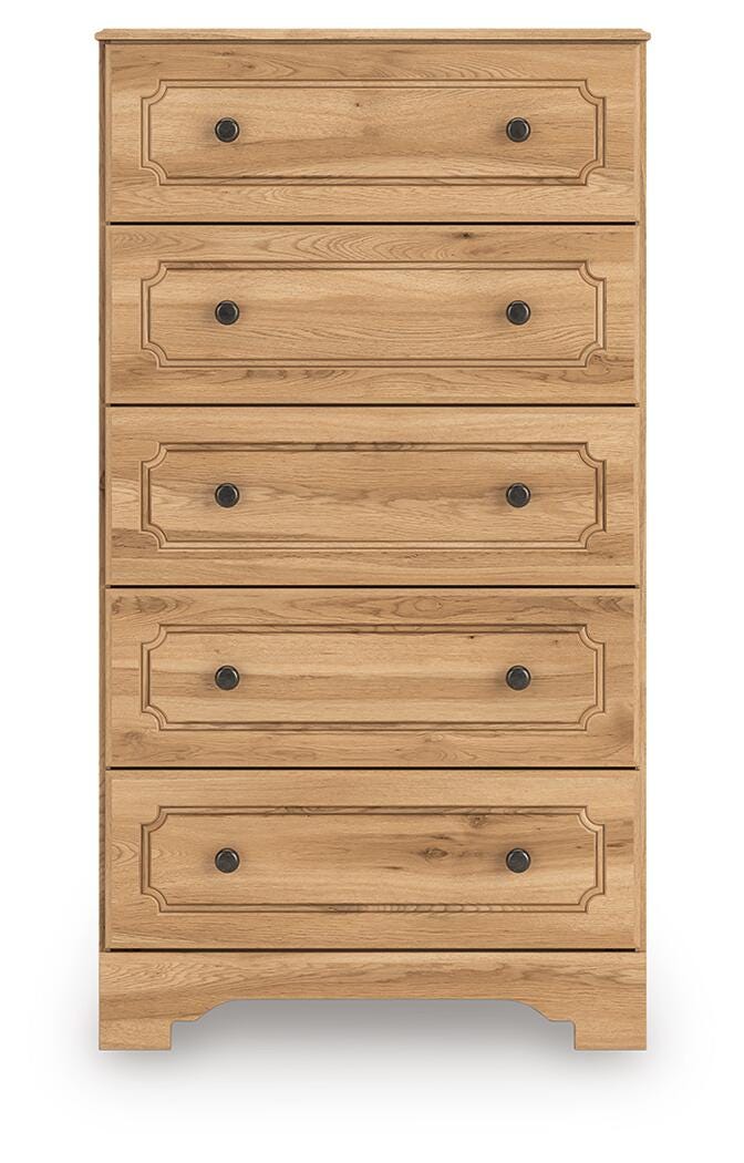 Aleaport Full Panel Bed, Dresser, Mirror, Chest & Nightstand — 5-Piece Signature Design by Ashley® Bedroom