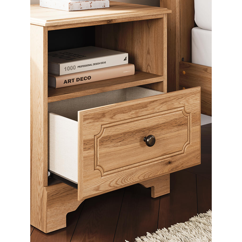 Aleaport King Panel Bed, Dresser, Mirror and Nightstand Signature Design by Ashley® Uncategorized