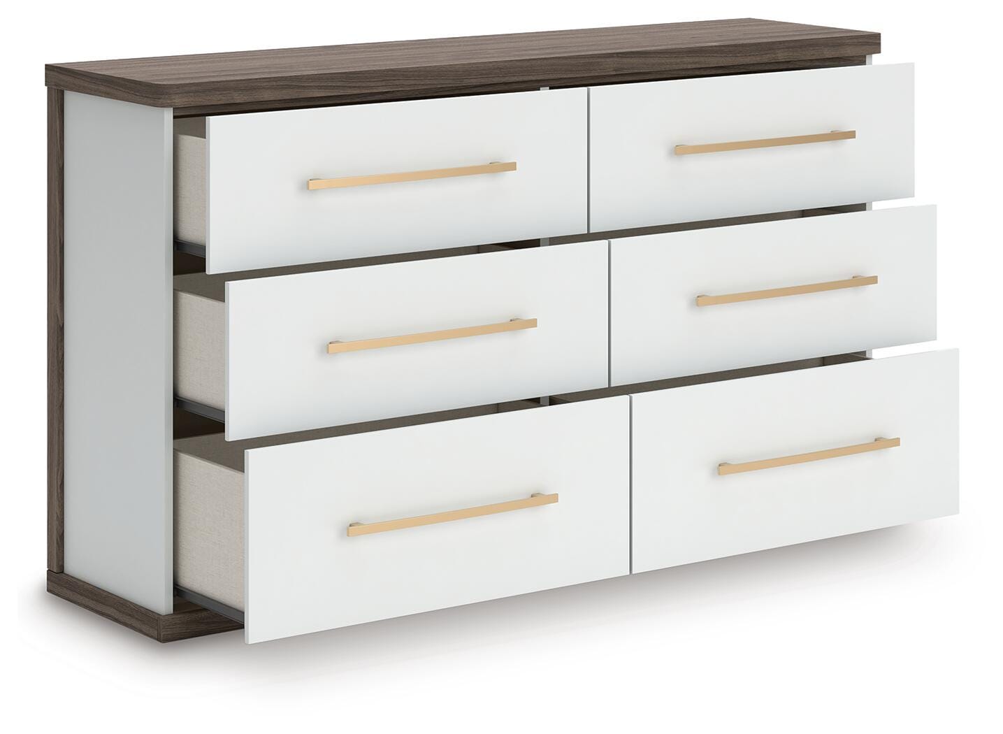 Kendanport Dresser and 2 Nightstands — 3-Piece Storage Set Signature Design by Ashley® Bedroom
