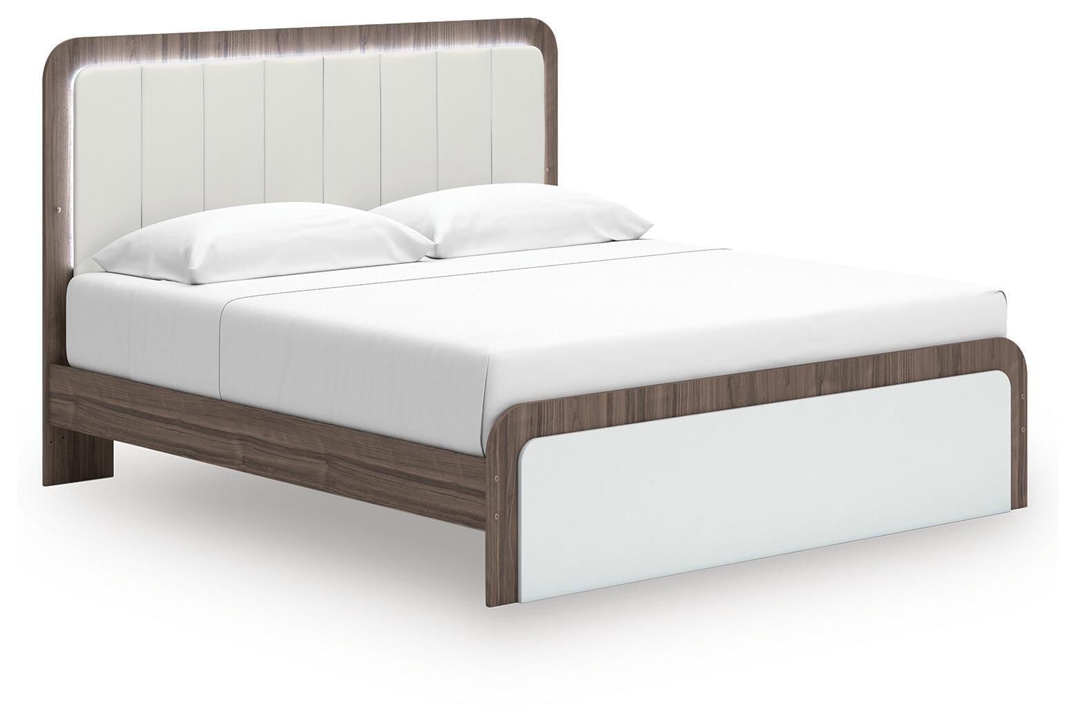 Kendanport King Platform Bed, Dresser, Mirror and Nightstand Signature Design by Ashley® Bedroom