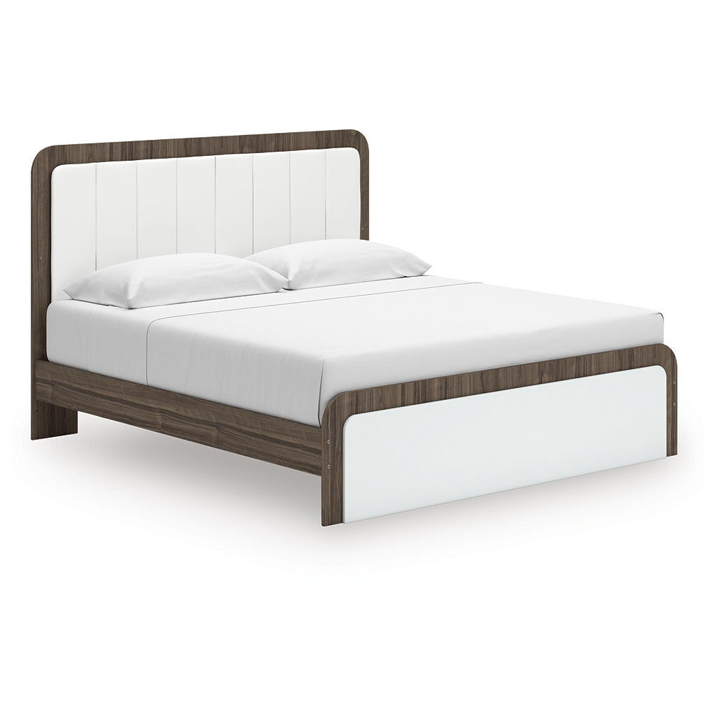 Kendanport King Upholstered Bed, Dresser and Nightstand Signature Design by Ashley® Uncategorized