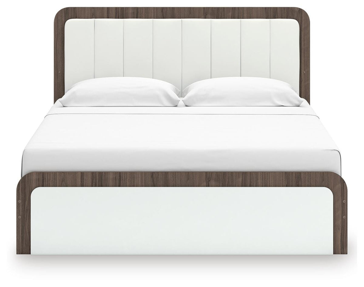 Kendanport King Platform Bed, Dresser, Mirror and Nightstand Signature Design by Ashley® Bedroom