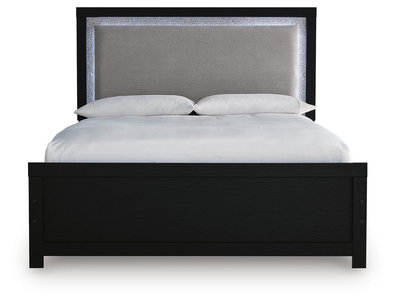 Maeling Queen Upholstered Panel Bed, Dresser and Mirror (1115) Signature Design by Ashley® Bedroom