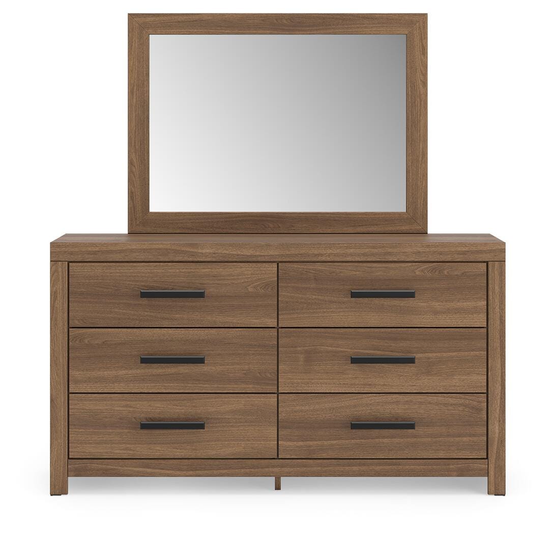 Broachmyn Full Panel Bed, Dresser and Mirror