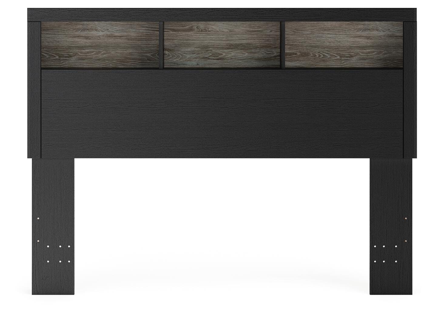 Broachmyn Lighted Queen Bookcase Headboard
