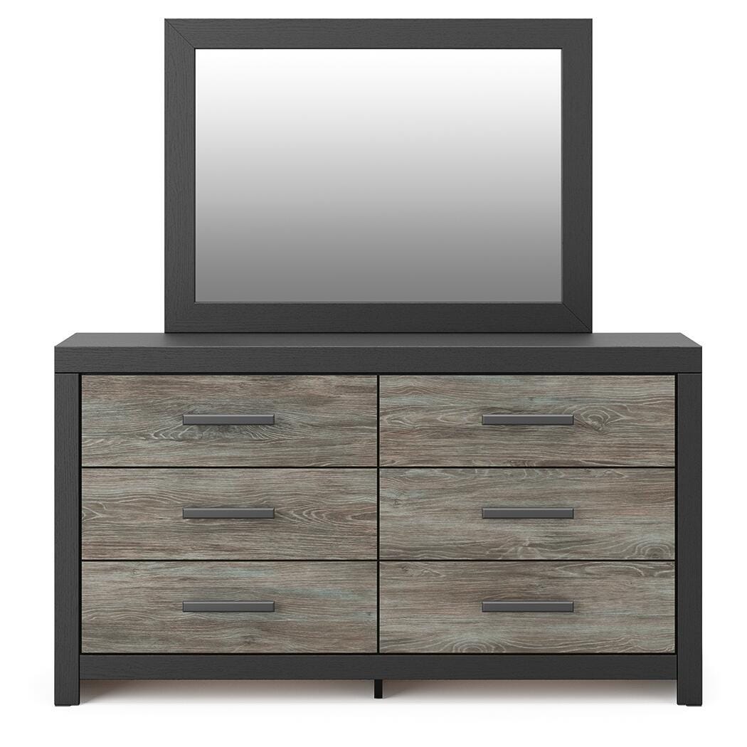 Broachmyn Queen Panel Bed, Dresser and Mirror