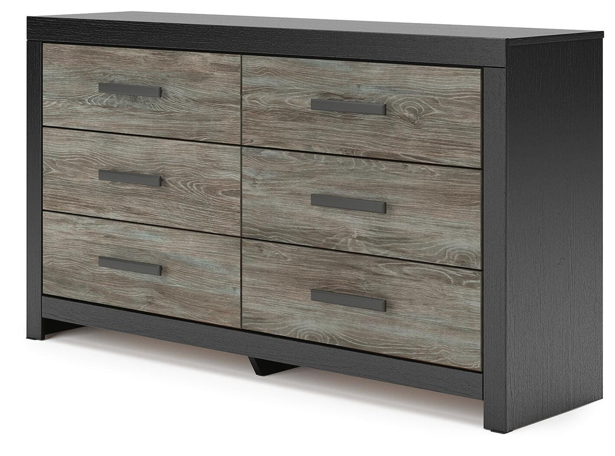Broachmyn Queen Lighted Bookcase Bed, Dresser and Nightstand Signature Design by Ashley® Bedroom