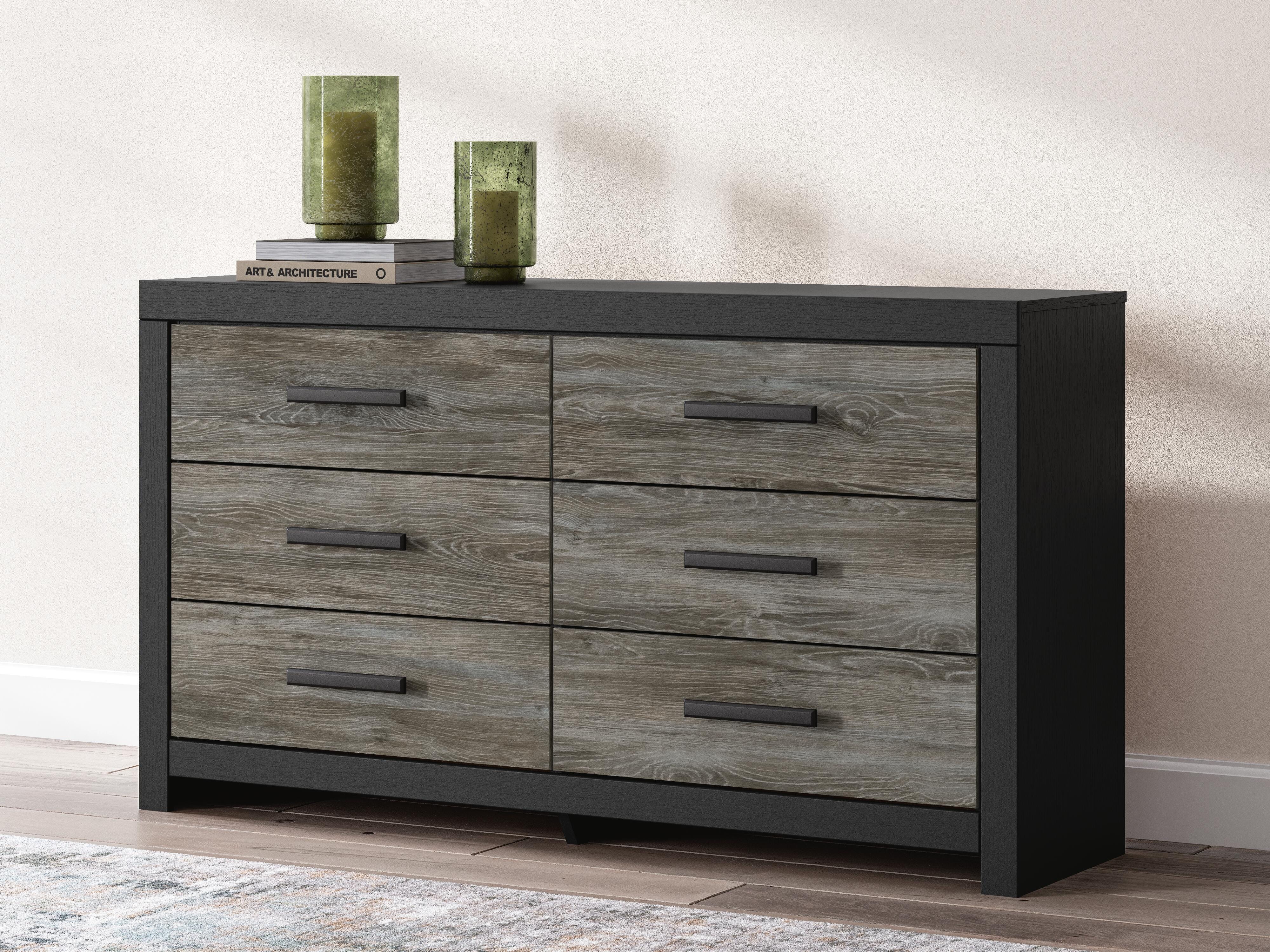 Broachmyn Queen Lighted Bookcase Bed, Dresser and Nightstand Signature Design by Ashley® Bedroom