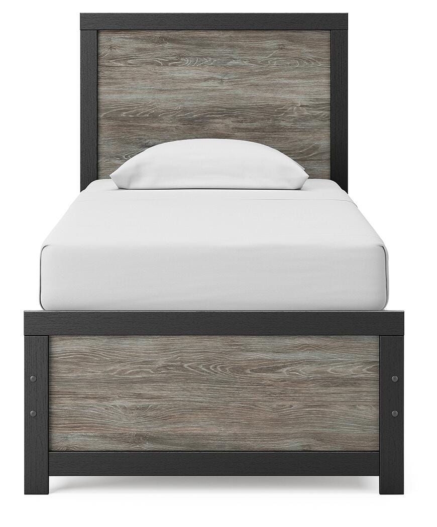 Broachmyn Twin Panel Bed, Dresser and Mirror (1118 Program) Signature Design by Ashley® Bedroom