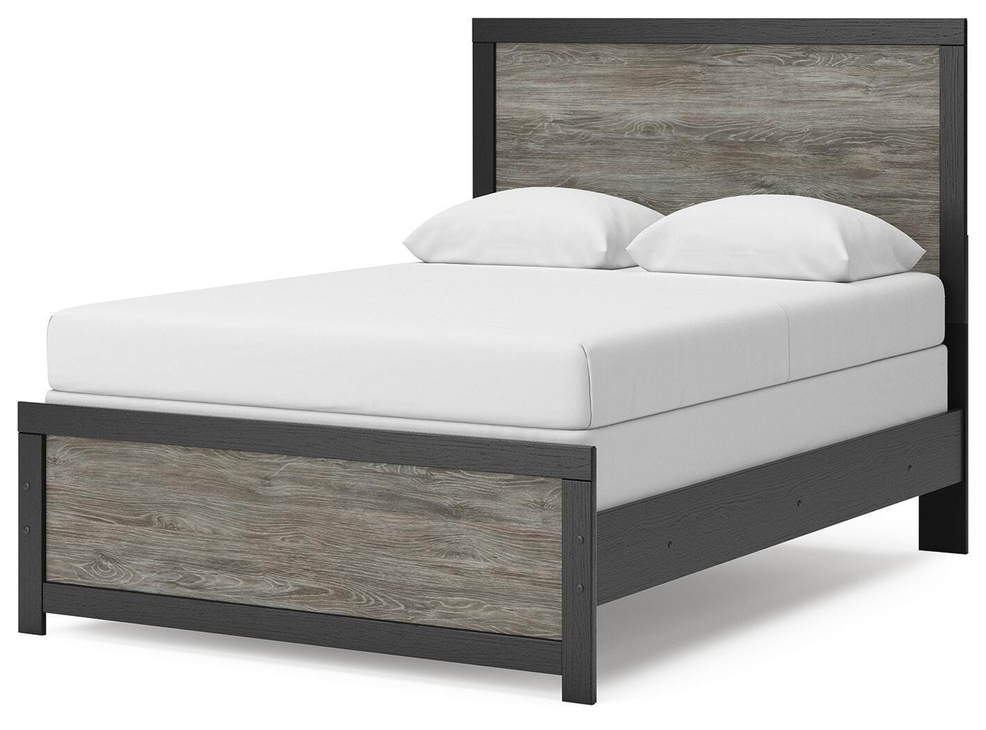 Broachmyn Full Panel Bed, Dresser and Mirror