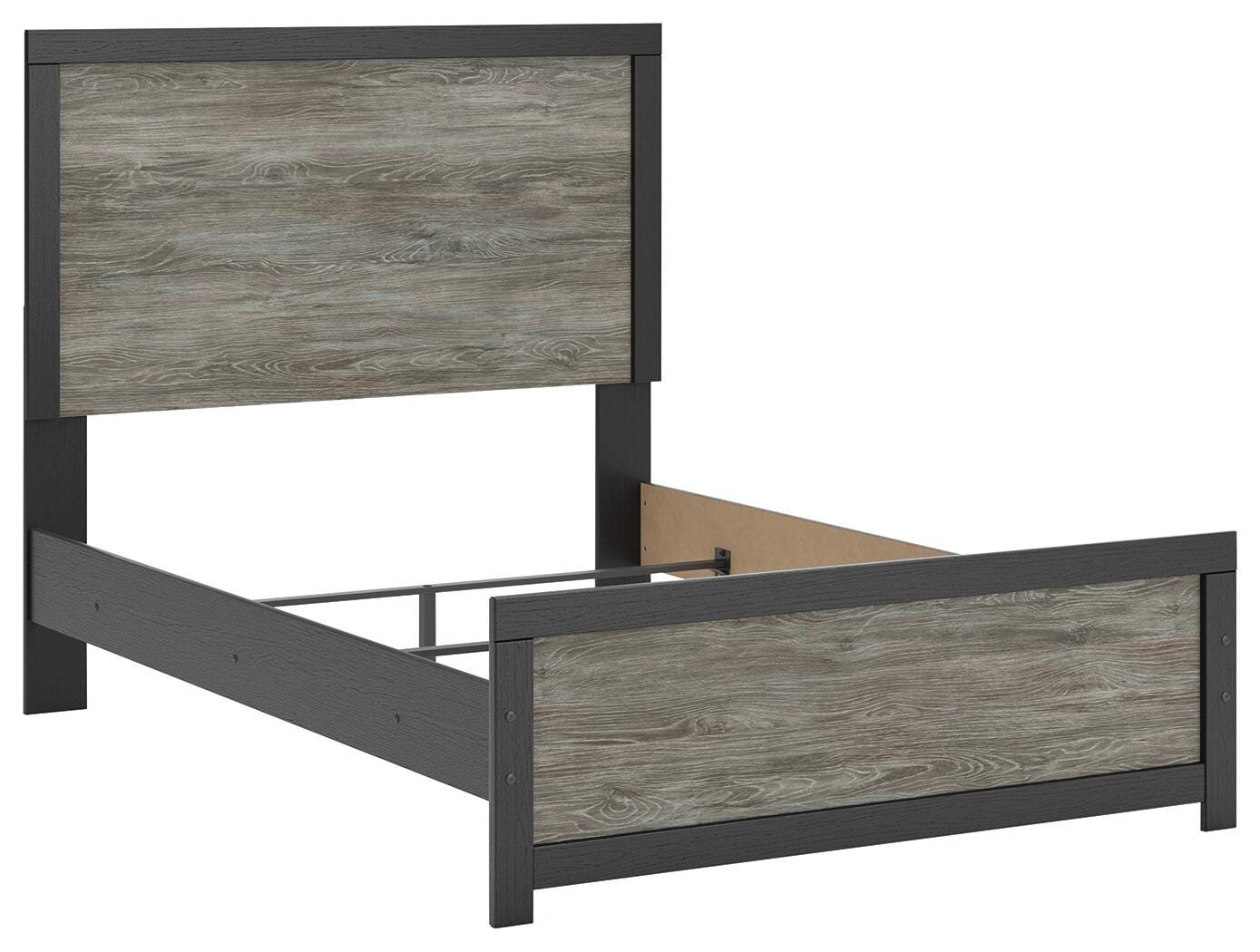 Broachmyn Full Panel Bed, Dresser and Mirror