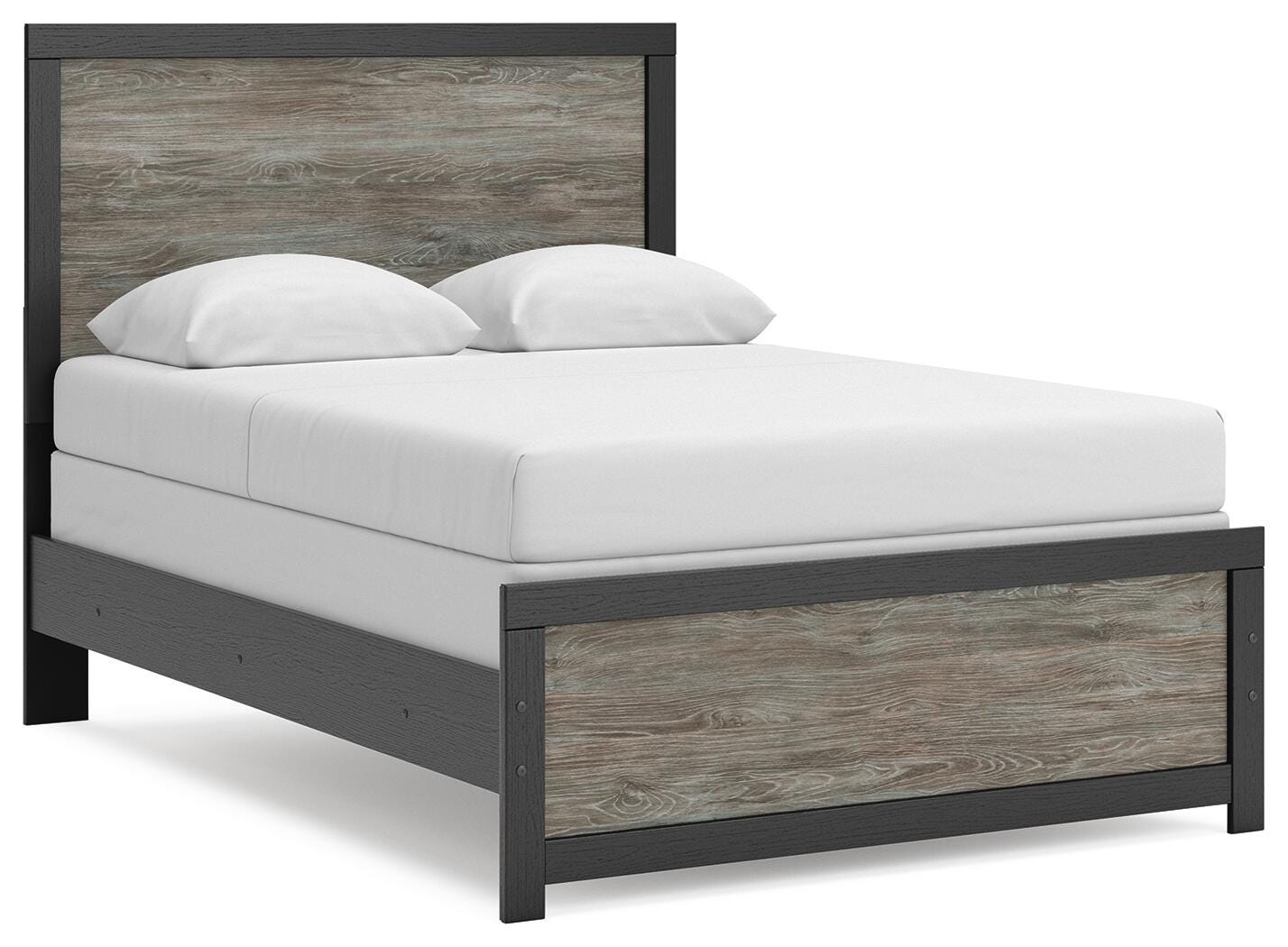 Broachmyn Full Panel Bed, Dresser and Mirror