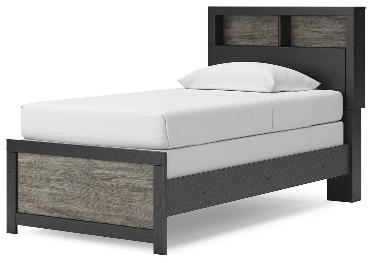 Broachmyn Twin Bookcase Bed, Dresser and Mirror — 3-Piece Signature Design by Ashley® Bedroom