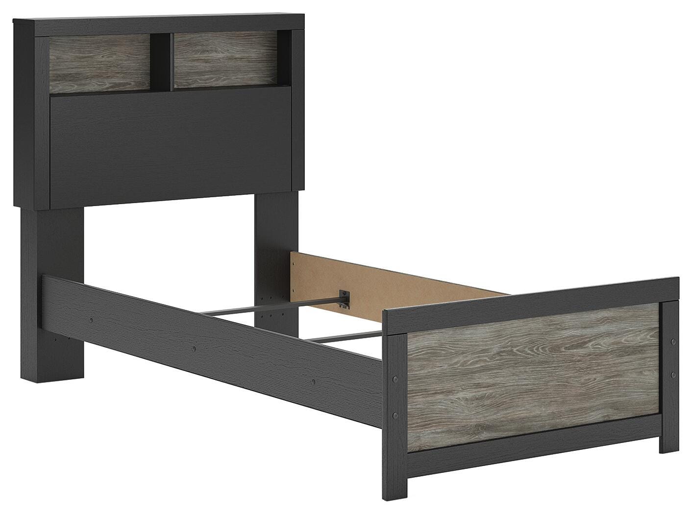 Broachmyn Twin Bookcase Bed, Dresser and Mirror — 3-Piece Signature Design by Ashley® Bedroom
