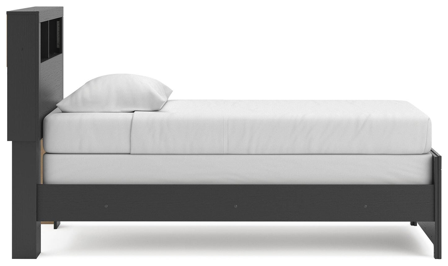 Broachmyn Twin Bookcase Bed