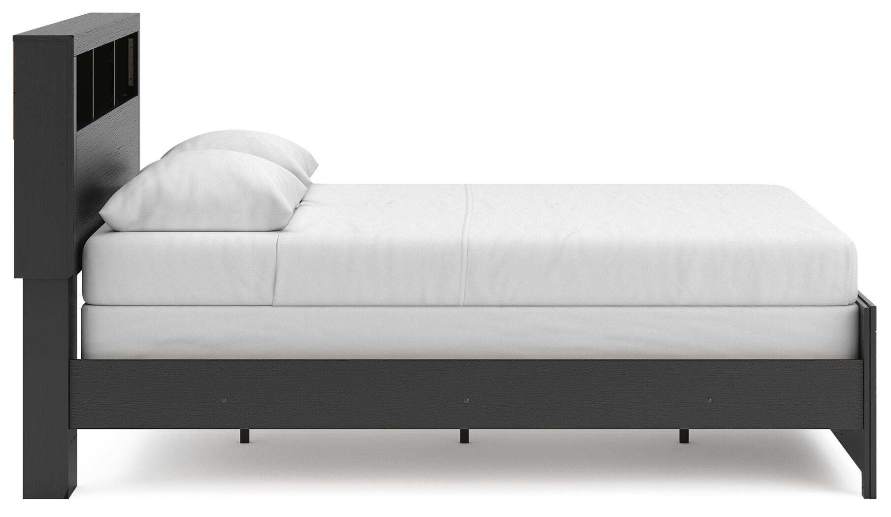Broachmyn Queen Bookcase Bed, Dresser and Mirror — Unlit Signature Design by Ashley® Bedroom