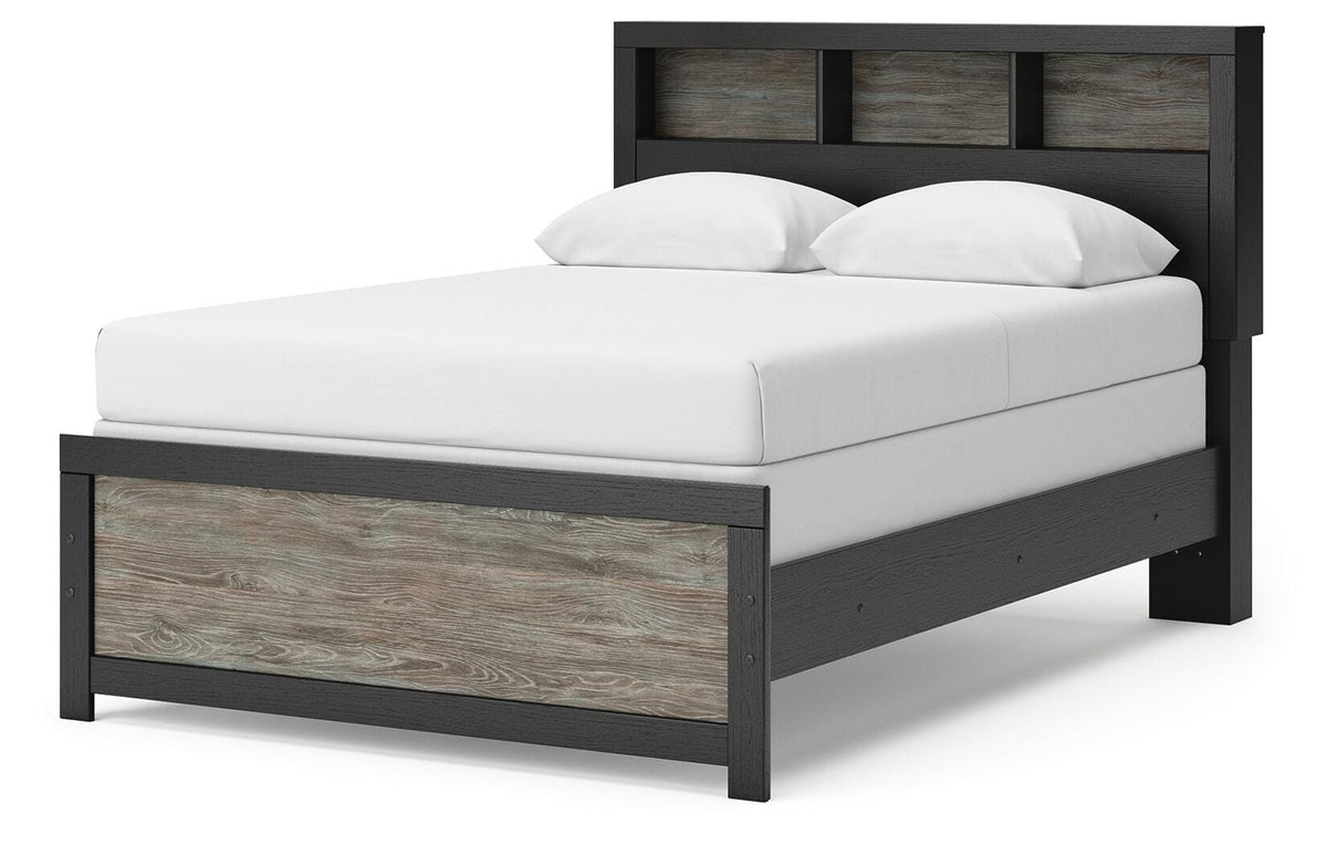 Broachmyn Full Bookcase Bed, Dresser and Mirror — 3-Piece Set Signature Design by Ashley® Bedroom