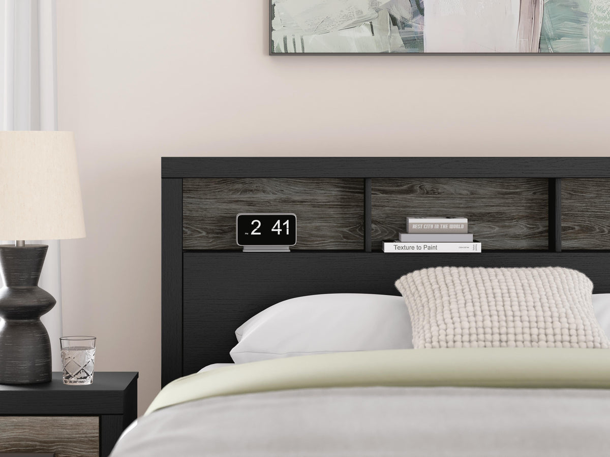 Broachmyn Full Bookcase Bed, Dresser and Mirror — 3-Piece Set Signature Design by Ashley® Bedroom