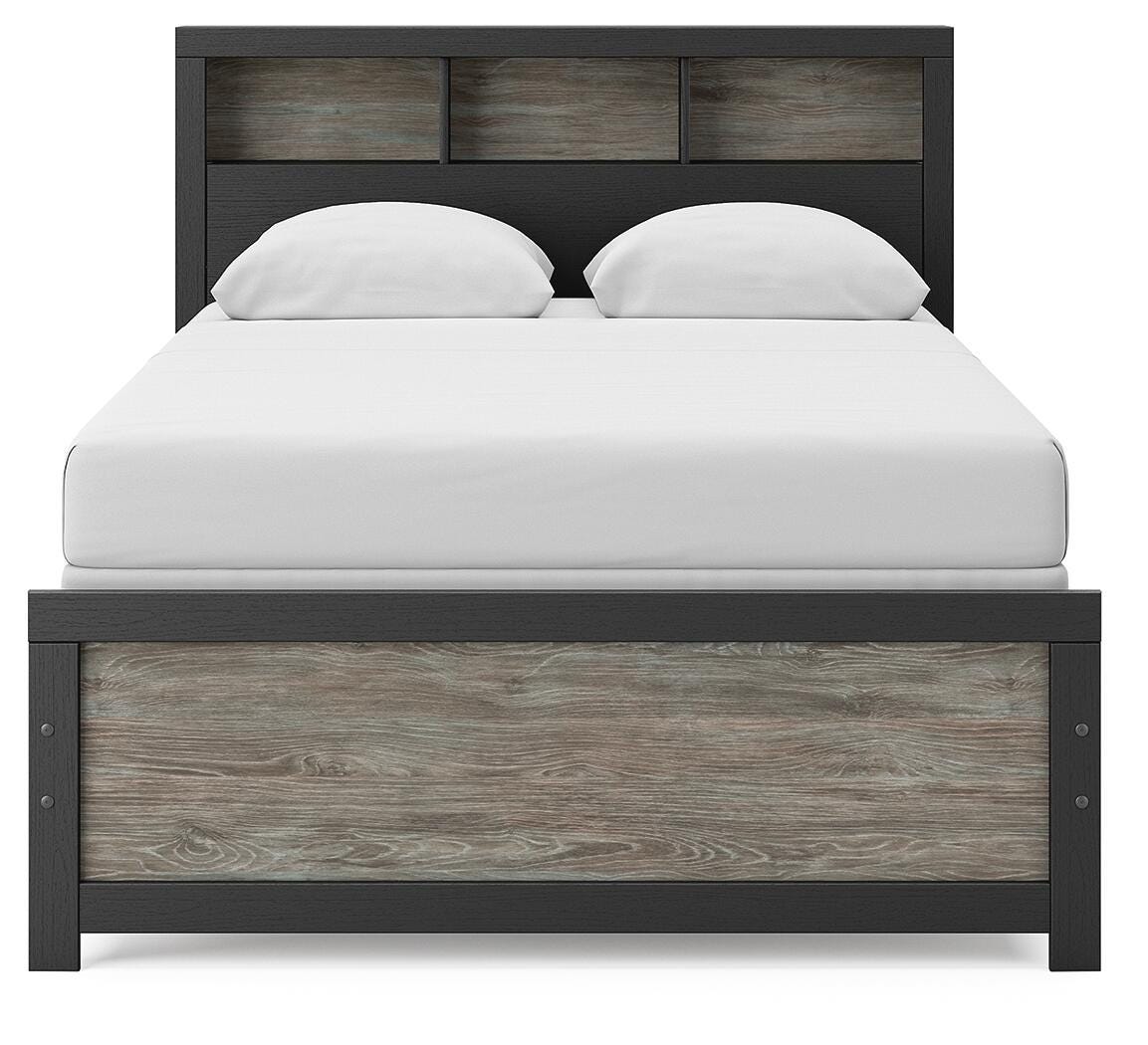 Broachmyn Full Bookcase Bed, Dresser and Mirror — 3-Piece Set Signature Design by Ashley® Bedroom
