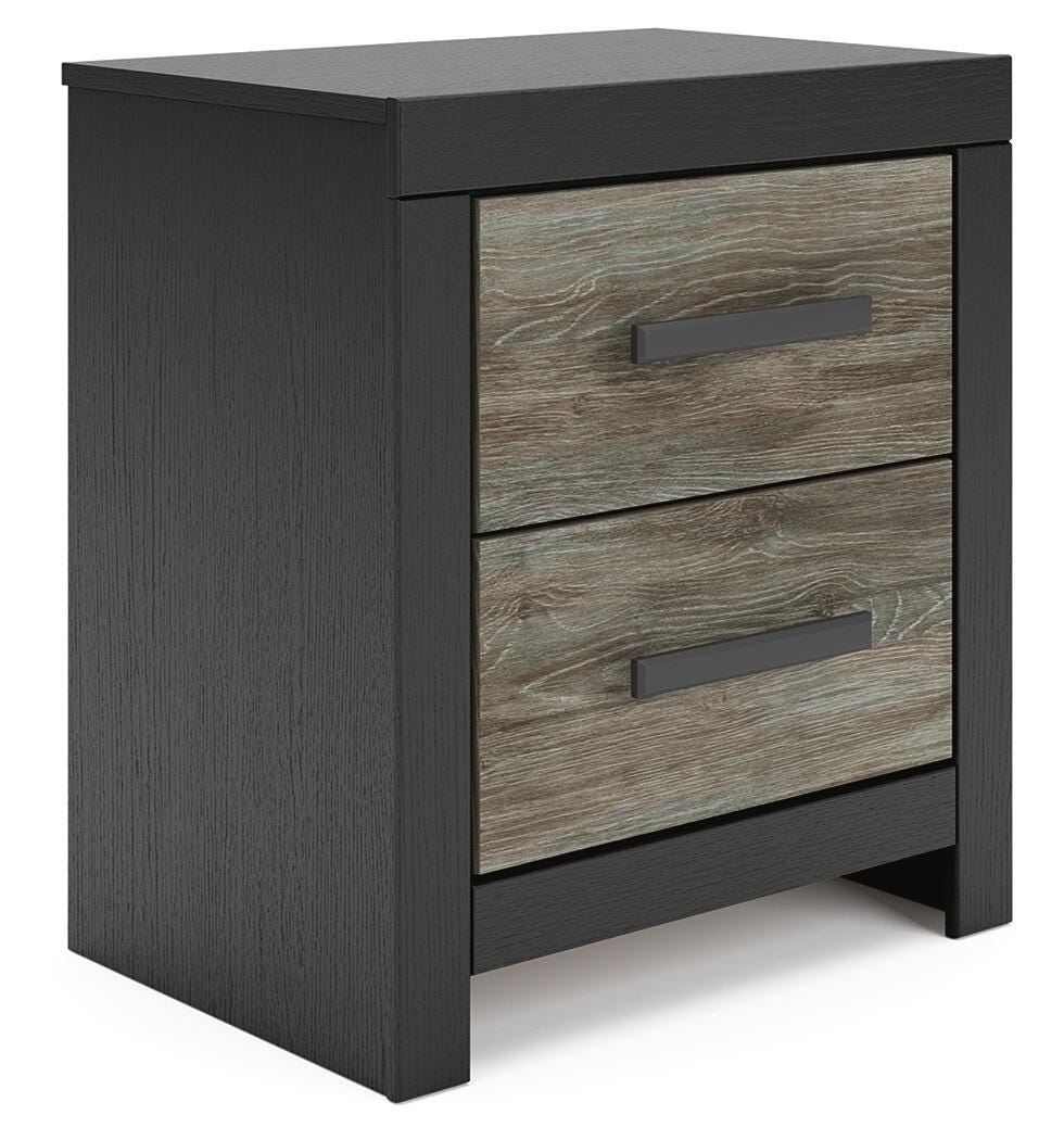Broachmyn Queen Bookcase Panel Bed, Dresser, Mirror and Nightstand