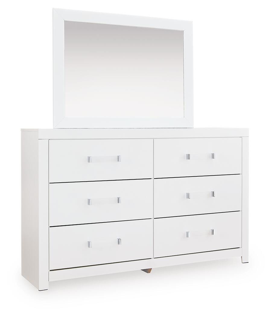 Maeling Queen Bed 4-Piece Set with Mirror and Nightstand (1119) Signature Design by Ashley® Bedroom