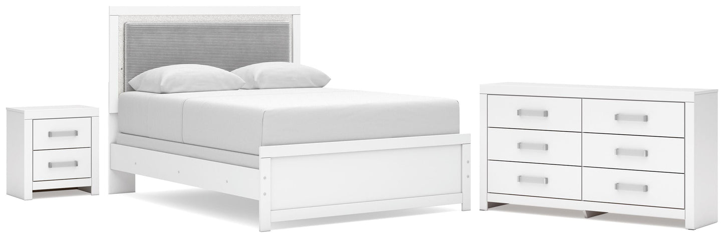 Maeling Queen Upholstered Bed, Dresser and Nightstand (1119) Signature Design by Ashley® Bedroom