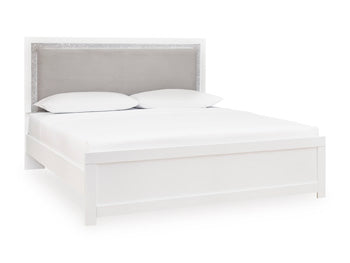 Maeling Queen Upholstered Panel Headboard