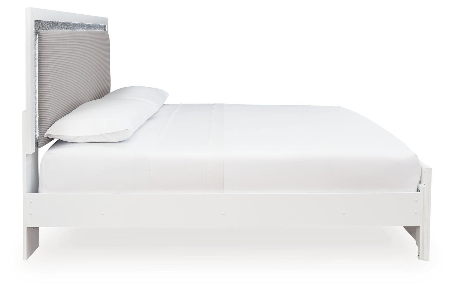 Maeling King Upholstered Panel Bed