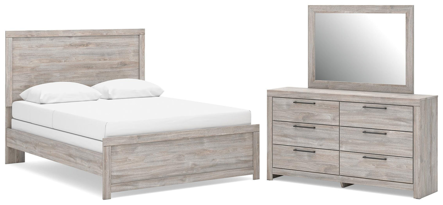 Broachmyn Queen Panel Bed, Dresser and Mirror Signature Design by Ashley® Bedroom