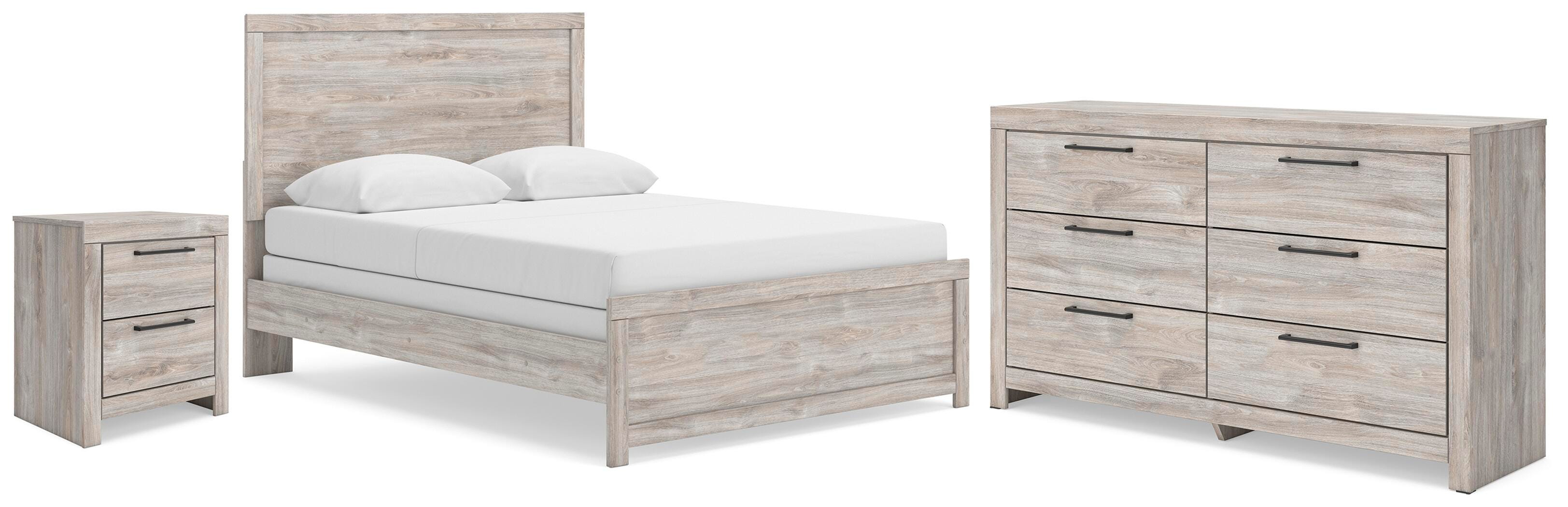Broachmyn Queen Panel Bed, Dresser and Nightstand Signature Design by Ashley® Bedroom