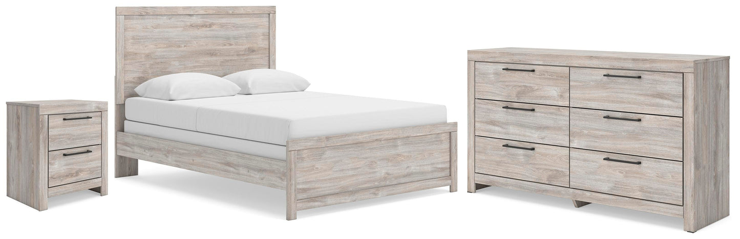 Broachmyn Queen Panel Bed, Dresser and Nightstand Signature Design by Ashley® Bedroom