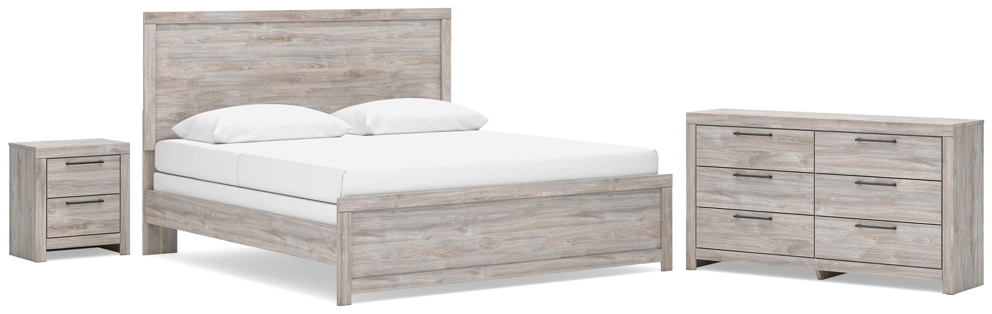 Broachmyn King Panel Bed, Dresser and Nightstand (1120 Program) Signature Design by Ashley® Bedroom