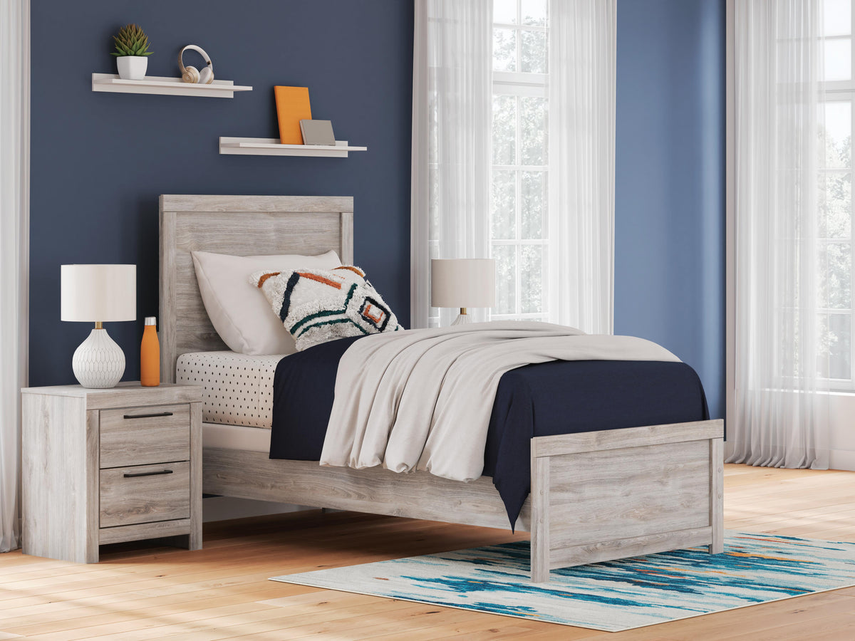 Broachmyn Twin Panel Bed, Dresser and Mirror (1120 Program) Signature Design by Ashley® Bedroom
