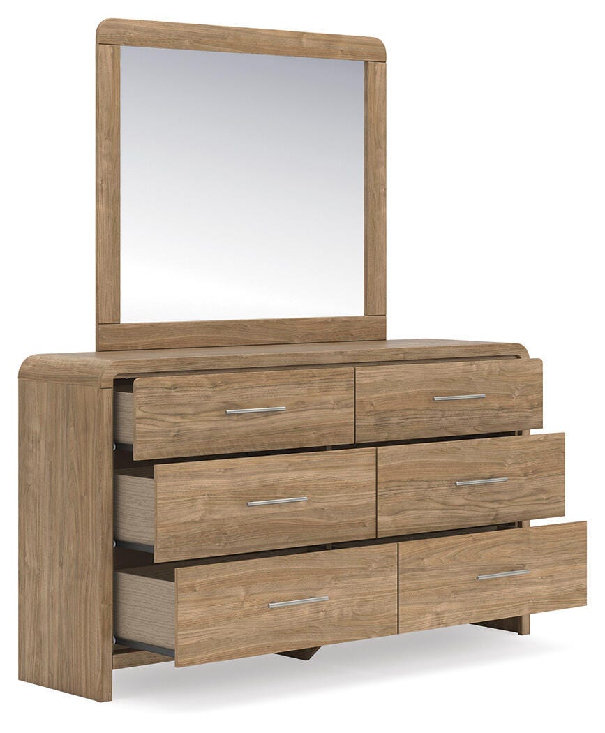 Gramburg Queen Panel Bed, Dresser and Mirror — 3-Piece Set Signature Design by Ashley® Bedroom