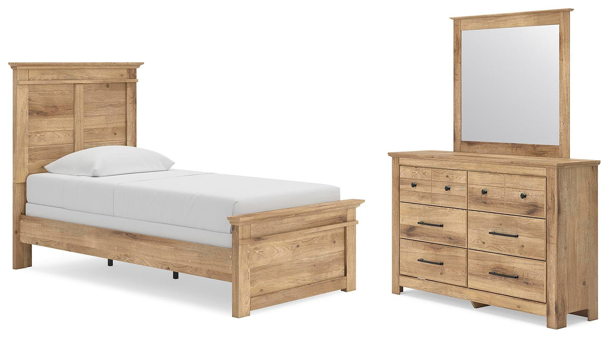 Makidern Twin Panel Bed, Dresser and Mirror (1170 Program) Signature Design by Ashley® Bedroom