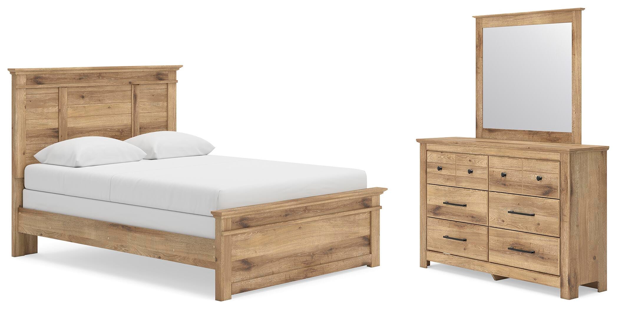 Makidern Queen Panel Bed, Dresser and Mirror Signature Design by Ashley® Bedroom