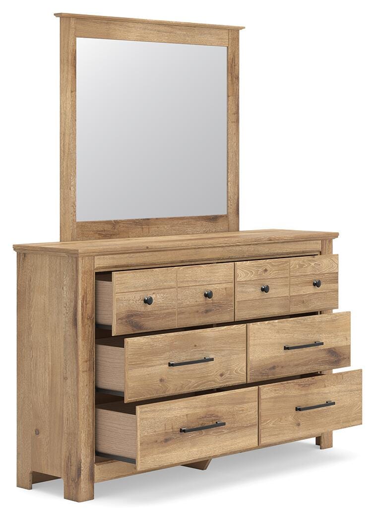 Makidern Queen Panel Bed, Dresser and Mirror Signature Design by Ashley® Bedroom