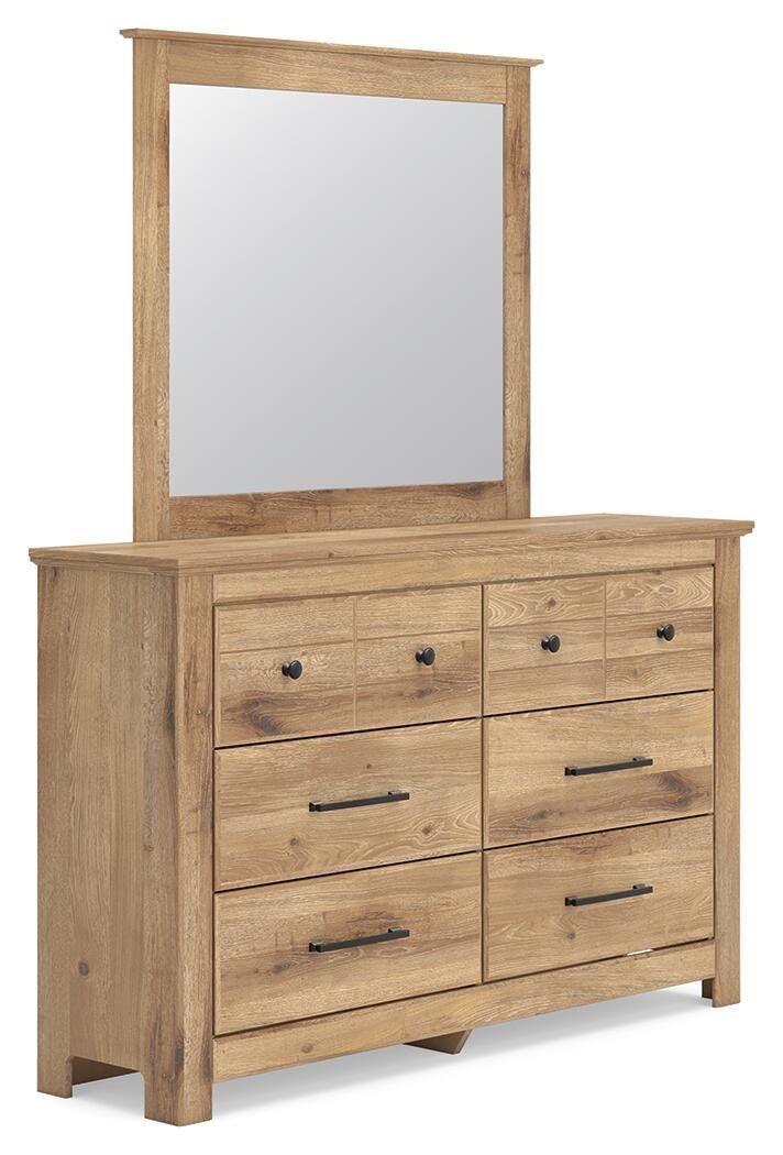 Makidern Twin Panel Storage Bed, Dresser and Mirror Signature Design by Ashley® Bedroom