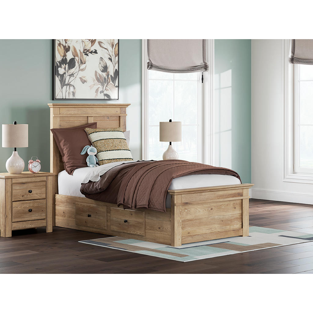 Makidern Twin Panel Storage Bed Signature Design by Ashley® Beds