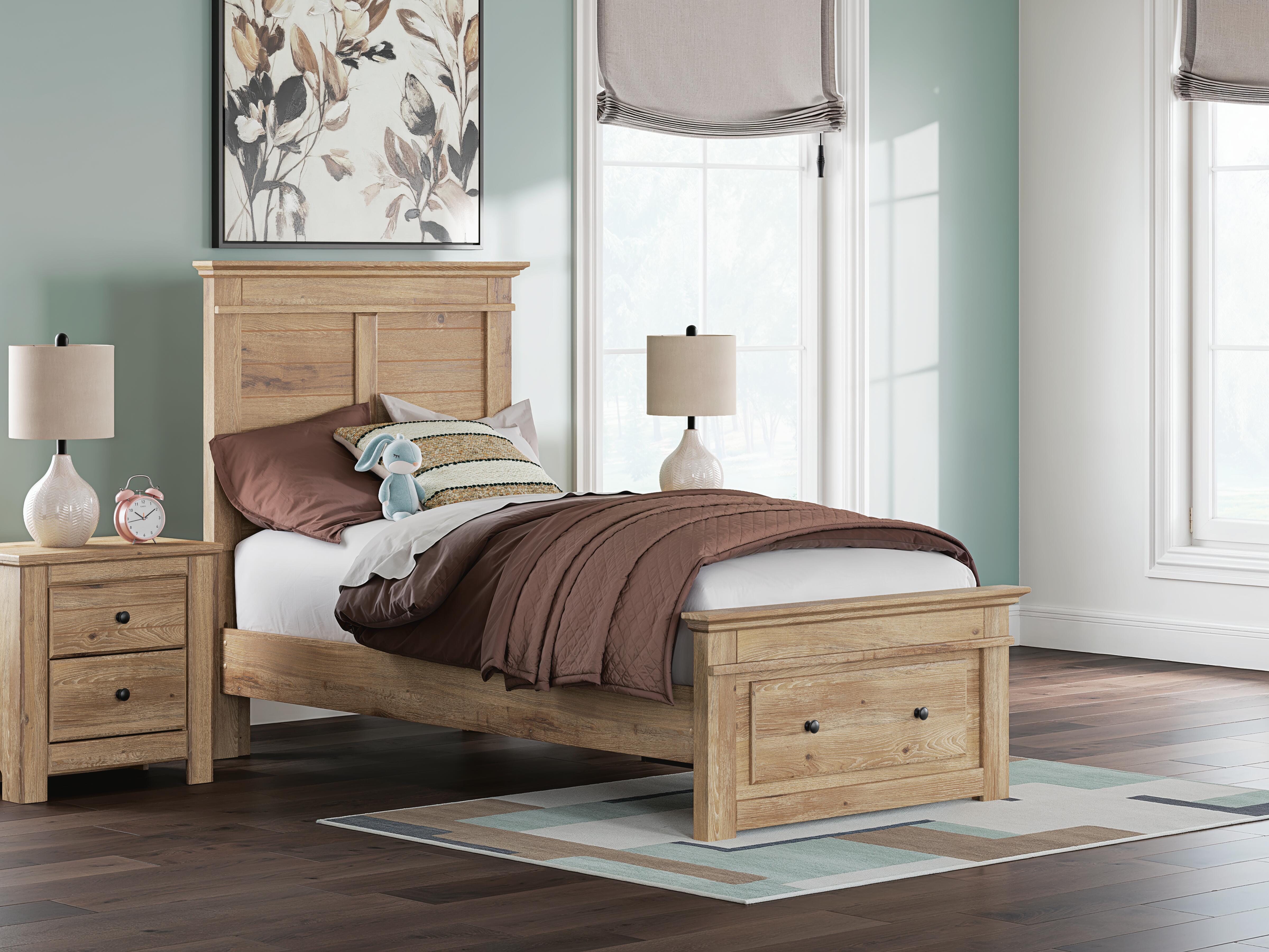 Makidern Twin Panel Storage Bed, Dresser and Mirror Signature Design by Ashley® Bedroom