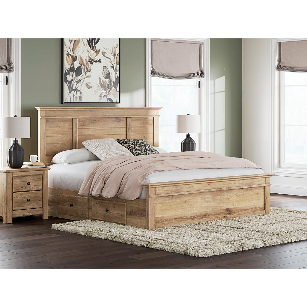 Makidern King Panel Storage Bed Signature Design by Ashley® Bedroom