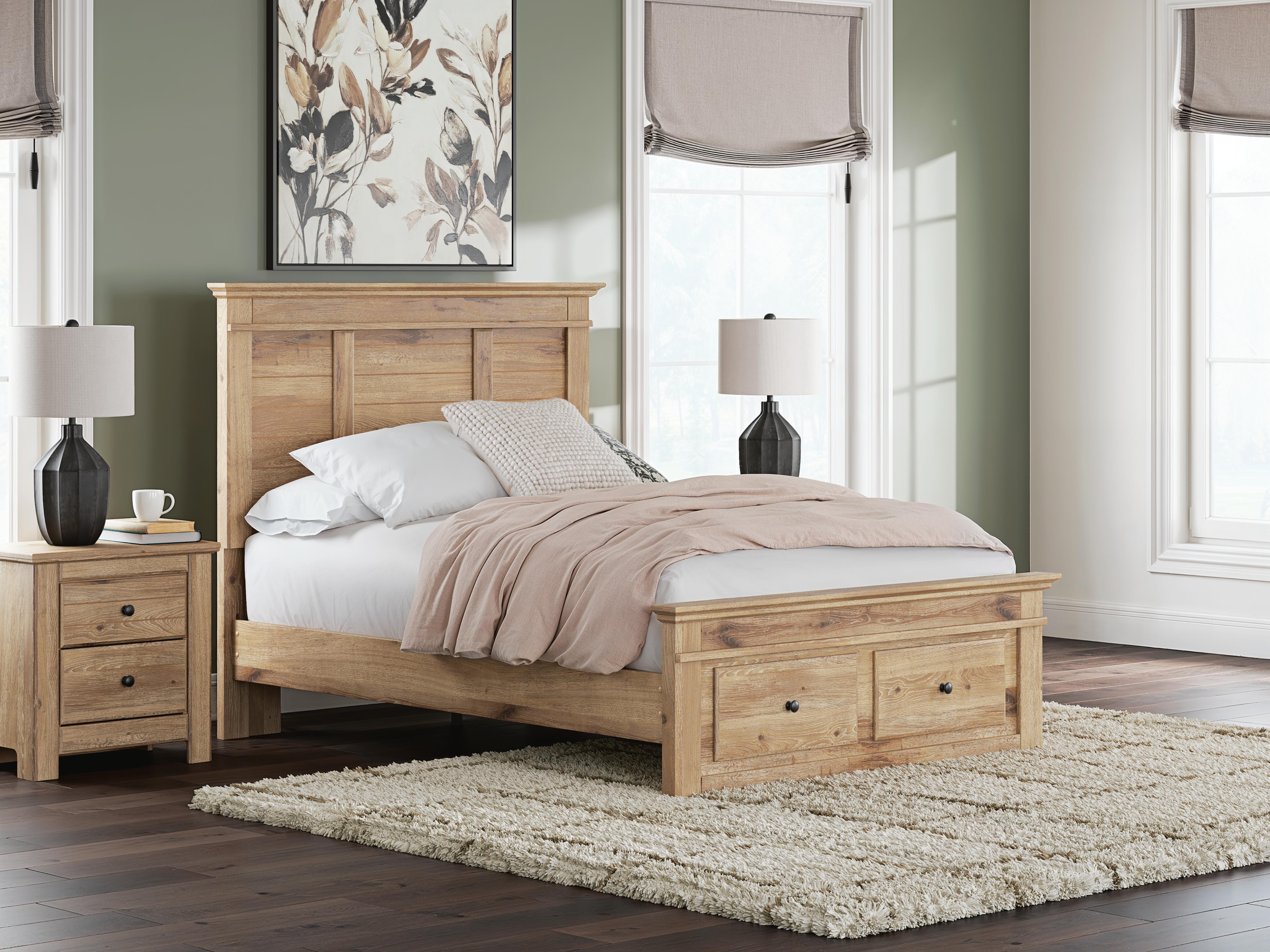 Makidern Full Panel Storage Bed, Dresser and Mirror Signature Design by Ashley® Bedroom