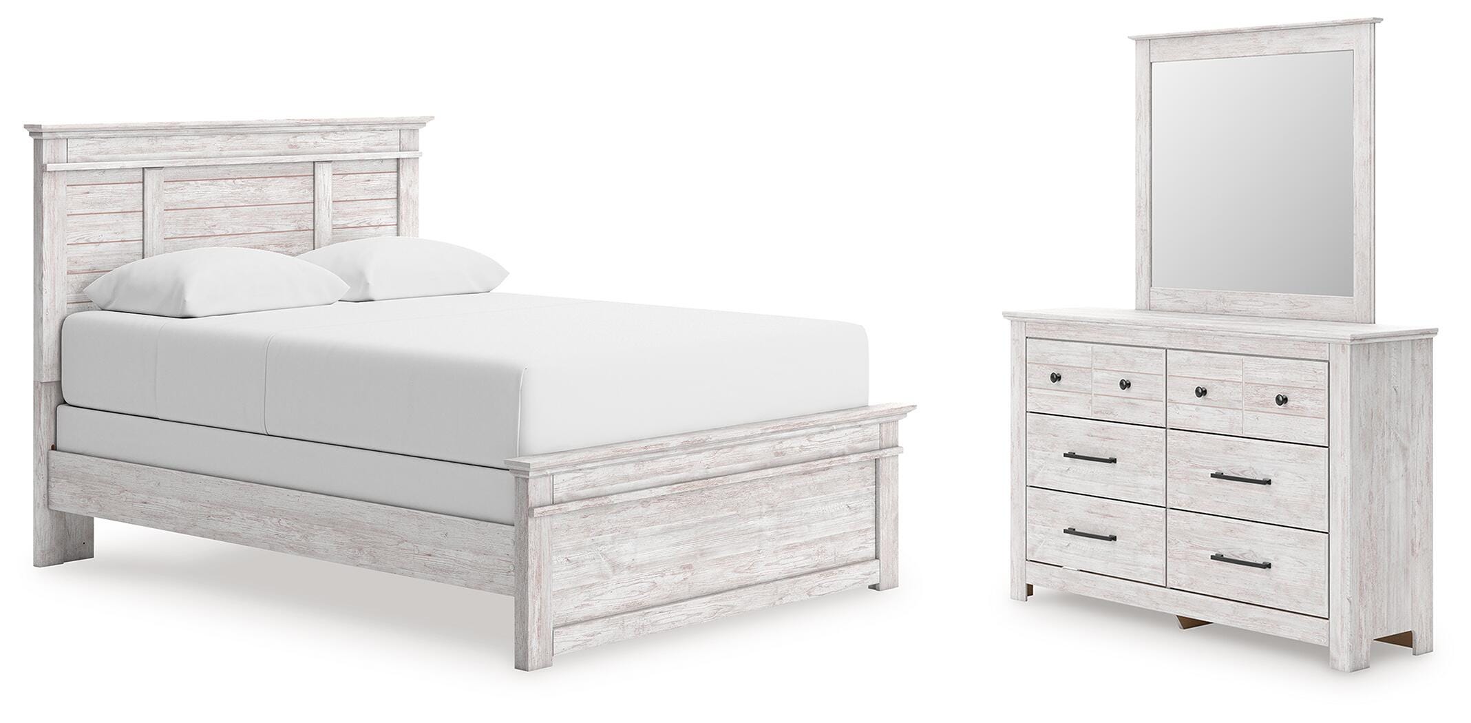Makidern Queen Panel Bed, Dresser and Mirror (1171 Program) Signature Design by Ashley® Bedroom